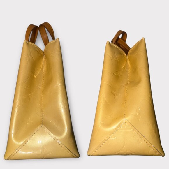 VTG Louis Vuitton Monogram Vernis Reade PM Tote MI0082 Noisette LV Handbag Y2K - Picture 5 of 12